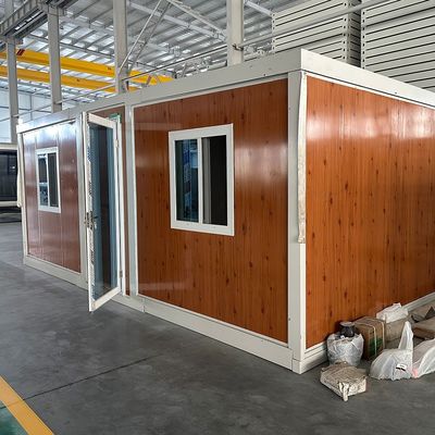 Κτίριο γραφείων Μεταφορτώσιμο Επεκτάσιμο Κωντέινερ Σπίτι 20Ft Προετοιμασμένα σπίτια Επεκτάσιμο Κωντέινερ Σπίτι με ελεύθερο σχέδιο διάταξης