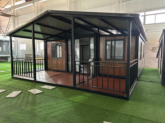 Επεκτάσιμο Κωντέινερ με μπάνιο και κουζίνα πολυτελές 20ft 40ft εύκολο στην εγκατάσταση Windproof Prefab Modular Building