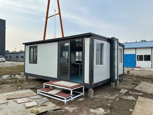 Βίλα μοντέρνα 20 πόδια 30 πόδια 40 πόδια κινητή επεκτάσιμη κοντέινερ σπίτια οικολογικά φιλικά προκατασκευασμένα με μπάνιο και κουζίνα