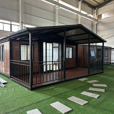 20ft 30ft 40ft Εύκολη εγκατάσταση Προσυσκευασμένο σπίτι εμπορευματοκιβωτίου με κουζίνα και ευέλικτη εγκατάσταση συναρμολόγησης