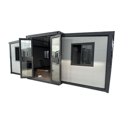 Ανεμιδόστερο Ανεμιδόστερο 20-40ft Container House Προσαρμοσμένο για άνετη διαβίωση 1-3 επιλογές υπνοδωματίων 15-25 χρόνια διάρκεια ζωής