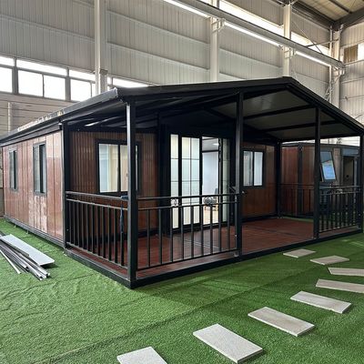 Βίλα Ανταγωνιστική κινητή πυρόστακτη επεκτάσιμη κοντέινερ Σπίτι με διάρκεια ζωής 15-30 ετών
