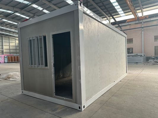20/40 ft Αδιάβροχο αναδιπλούμενο κοντέινερ Σπίτι Προσαρμοσμένη διάταξη Προετοιμασμένο σπίτι για τη στέγαση των εργαζομένων κατασκηνώσεων