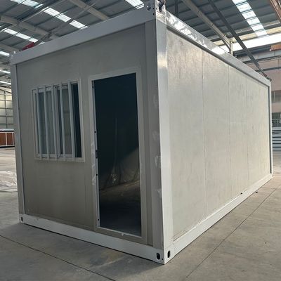 Αλουμινένιο παράθυρο Prefab σπίτι με καλό για τη ζωή αναδιπλούμενο Prefabricated αναδιπλούμενο κοντέινερ σπίτι ανά πάσα στιγμή