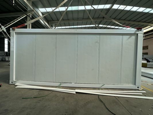 Χάλυβα Φρέμα Εύκολη συναρμολόγηση 20ft 40ft μικροσκοπικά σπίτια τοποθεσία Γραφείο Κοντέινερ σπίτια με μακρά διάρκεια ζωής