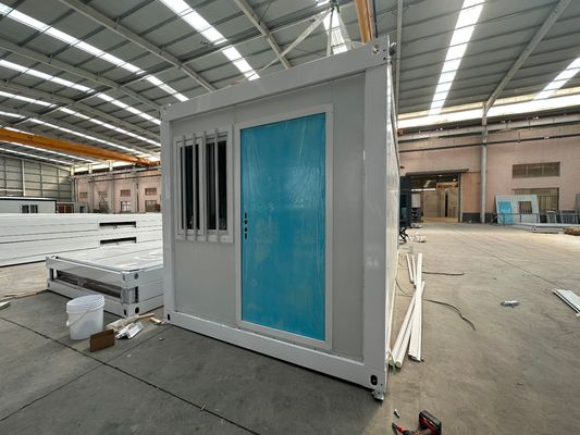 Χάλυβα Φρέμα Εύκολη συναρμολόγηση 20ft 40ft μικροσκοπικά σπίτια τοποθεσία Γραφείο Κοντέινερ σπίτια με μακρά διάρκεια ζωής