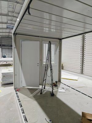 Εύκολη συναρμολόγηση Οικολογικά φιλική στοιβάσιμη προκατασκευασμένη μίνι γρήγορη κατασκευή φορητή κινητή αναδιπλούμενη κοντέινερ