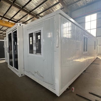 40FT ή εξατομικευμένο Καλύτερες τιμές Εύκολη εγκατάσταση Θερμική μόνωση Κινητή επεκτάσιμη προκατασκευασμένη κατοικία Συσκευαστήριος Οικία Οικία επεκτάσιμη προκατασκευασμένη κατοικία
