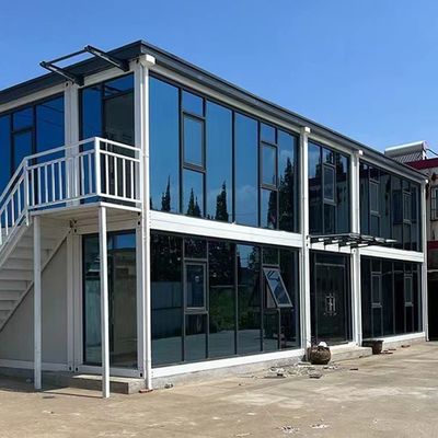 Τροπικό στυλ σχεδιασμού αποσυναρμολογητέες κατοικίες με κοντέινερ μοντέρνα προκατασκευασμένα πλήρως επιπλωμένα γρήγορη συναρμολόγηση 20ft 40ft