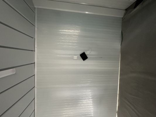 Εύκολη συναρμολόγηση αναδιπλούμενο κιόσκι σάντουιτς πίνακα αποστολή αναδιπλούμενο χάλυβα δοχείο σπίτι με την άνω οροφή υδατοασφαλής