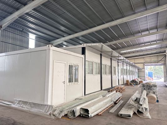 Προσαρμοσμένα 20FT/40FT ξενοδοχείο Prefab μοντέρνο σπίτι Flat Pack κοντέινερ βίλα για λύσεις διαμονής ξενοδοχείων