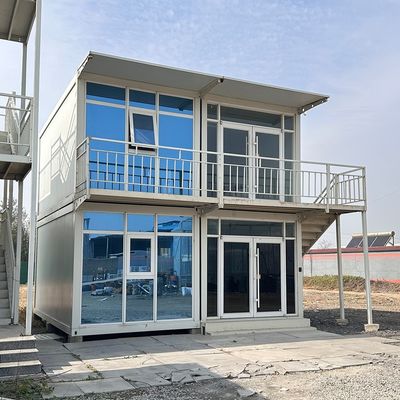 Εγκαταστάσεις αναψυχής Προετοιμασμένο σπίτι με μπάνιο και κουζίνα Σπίτι Flat Pack Μικροσκοπικό σπίτι Προετοιμασμένο σπίτι σε κοντέινερ στην Τουρκία