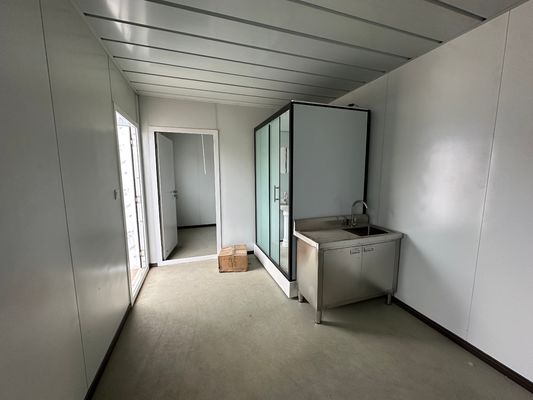 20FT/40FT Προσαρμοσμένα Μονουλικά Σπίτια Χαμηλού Ανθρακούχου Προετοιμασμένα Σπίτια για πολυτελή Σπίτια Flat Pack Container Housing Λύση εξοικονόμησης χώρου