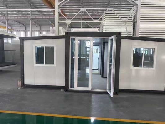 20ft επεκτάσιμη Prefab Container House Στυλ βιομηχανικού σχεδιασμού και λευκό ή προσαρμοσμένο χρώμα για πολυτελή διαβίωση