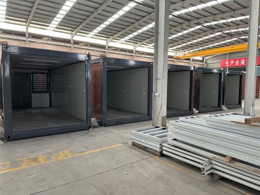20ft High Wind Rating Foldable Container Home Προετοιμασμένο Σπίτι Πλατώσιμο Κωντέινερ Στυλ Σχεδιασμού Σπίτι Σύγχρονο