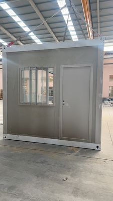 20ft Αδιάβροχο Δαλωτό Κωντέινερ Σπίτι Προετοιμασμένο Μονουλικό Σπίτι Δαλωτό Κωντέινερ Σπίτι σε εξατομικευμένο χρώμα για γραφείο