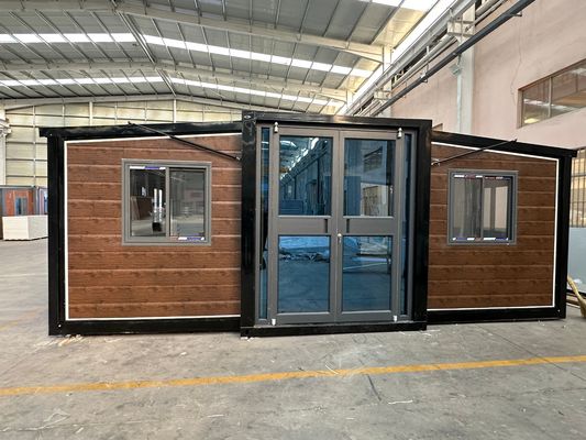 Συγκεντρώστε Prefab κινητό σπίτι δοχείο σπίτι επεκτάσιμα δοχείο σπίτι σε τροχούς έτοιμο για αποστολή με την άνω οροφή υδατοασφαλής
