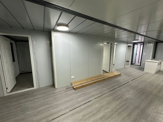 Έξοχο 40ft 20ft κινούμενο χώρο επεκτάσιμο σπίτι με χάλυβα πλαίσιο και θερμική μόνωση σύγχρονη σχεδίαση