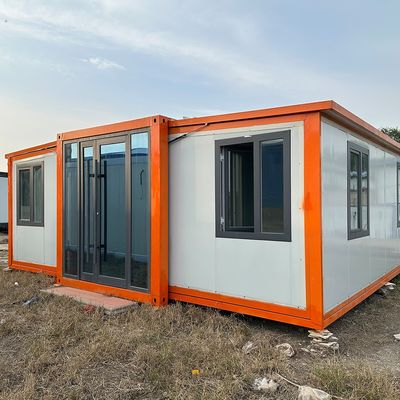 30ft κινητό κοντέινερ επεκτάσιμη οικία Η οικολογικά φιλική δομή χάλυβα πλαίσιο προκατασκευασμένη βίλα για πολυλειτουργική διαβίωση
