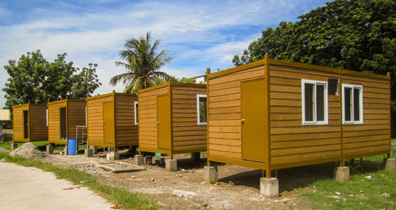 Γρήγορη συναρμολόγηση Flat Pack Container House Villa με παχιά δομή και γαλβανισμένο χάλυβα πλαίσιο