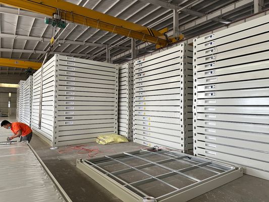 Αποσυναρμολογήσιμο δοχείο Prefab Cabana 50mm EPS/Rockwool τοίχο υλικό για κάμπινγκ και υπαίθριες δραστηριότητες