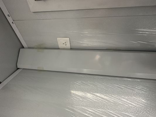Προσαρμοσμένο χρώμα αναδιπλούμενο σπίτι εμπορευματοκιβωτίου πολυτελή μοντελοποιημένη μικροσκοπική προκατασκευασμένη μονάδα σπίτι