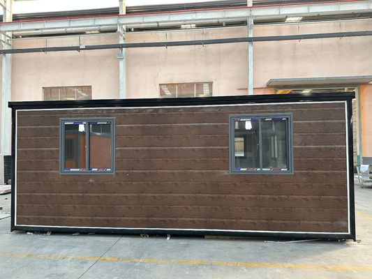 20ft επεκτάσιμη οικία εμπορευματοκιβωτίου με κουζίνα μοντέρνο σχεδιασμό πλήρως επιπλωμένο 2 υπνοδωμάτια φορητό διαμέρισμα από εξατομικευμένο