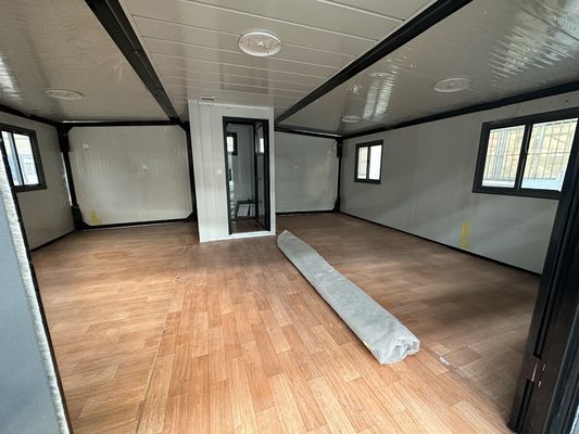 Υψηλής ποιότητας 40ft Prefab Folding Container House για διαμέρισμα σε μοντέρνο στυλ σχεδιασμού