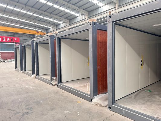 Αλουμινένιο παράθυρο Top Fashion Z Folding Container House με γρήγορη εγκατάσταση πλεονέκτημα και μοντέρνα