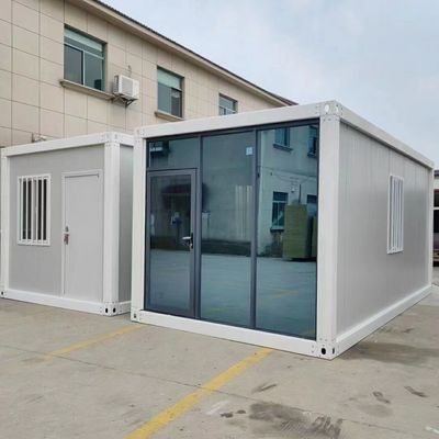 Αναπνευστικό 40 ποδιών Container House 3 δωματίων Αποσπώμενο κατοικημένο Container House