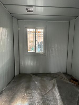 Πύλη ασφαλείας Λευκό ή προσαρμοσμένο χρώμα Σπίτι κοντέινερ Φορητό σπίτι κοντέινερ Φιλιππίνες Δυνατό να αναδιπλωθεί σπίτι κοντέινερ