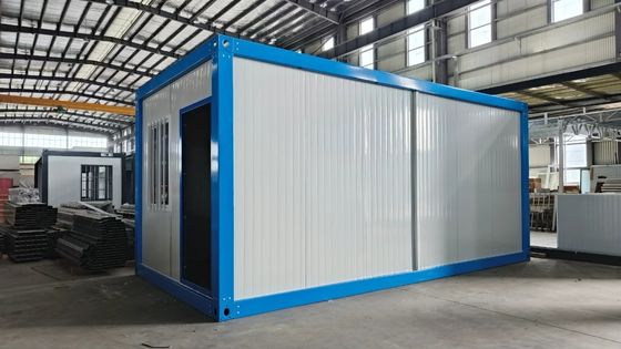 Αποσυναρμολογήσιμο προκατασκευασμένο μίνι σπίτι με προσαρμοσμένο τοίχο 50mm EPS / Rockwool και εύκολη συναρμολόγηση