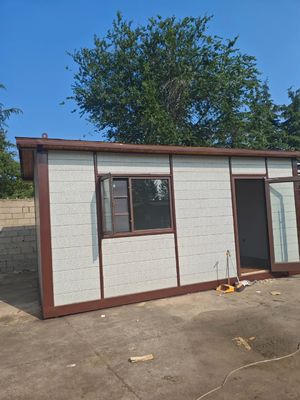 Μπλε λευκό 2 υπνοδωμάτια Prefab σπίτια σπίτι εύκολη εγκατάσταση πολυτελή Prefab σπίτι βίλα για το Τρινιντάντ και Τομπάγκο χώρα
