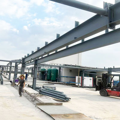 Βιομηχανικό Στυλ Σχεδιασμός Χάλυβα Αποθήκη με επαγγελματικό μηχανικό σχεδιασμό σχεδιασμού