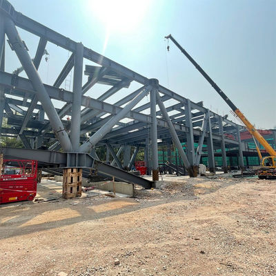 Βιομηχανικό Στυλ Σχεδιασμός Χάλυβα Αποθήκη με επαγγελματικό μηχανικό σχεδιασμό σχεδιασμού