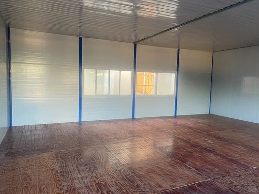 Εύκολη εγκατάσταση 2 ορόφοι Προετοιμασμένα σπίτια ξύλινο δάπεδο θερμοκήπια προετοιμασμένα γυάλινα σπίτια στην Κύπρο