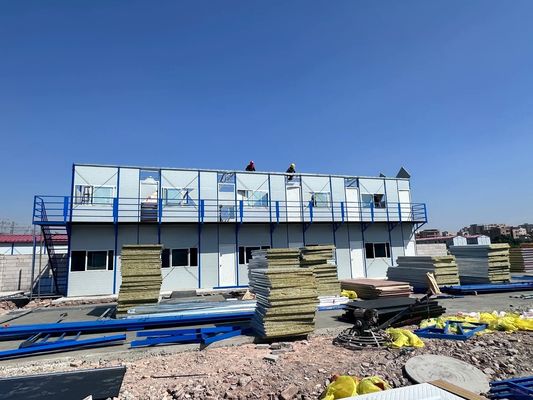 Διεθνές Prefab House Villa με 50/75/100mm Wave Sandwich Panel τοίχοι και πράσινα σπίτια στο Τρινιντάντ και Τομπάγκο