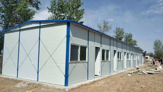 Αλουμινένιο παράθυρο Προσυσκευασμένο θόλο Σπίτι για εργαστήριο Αποθήκη Κατασκευή Γραφείο και σύγχρονο σχεδιασμό 3 Διαμερίσματα υπνοδωματίων