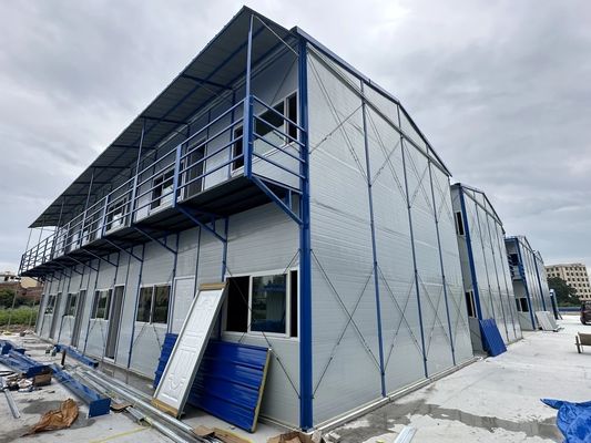 Σχεδιασμένο προκατασκευασμένο σπίτι με δομή από ελαφρύ χάλυβα