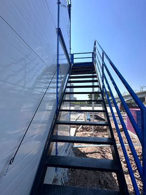 20FT/40FT Προσαρμοσμένο Προπαρασκευασμένο Σιδηροδρομικό Κεφάλαιο Κτίριο Μονουλικό Κτίριο για Εργαστήριο Αποθήκη Κατασκευαστικό Γραφείο