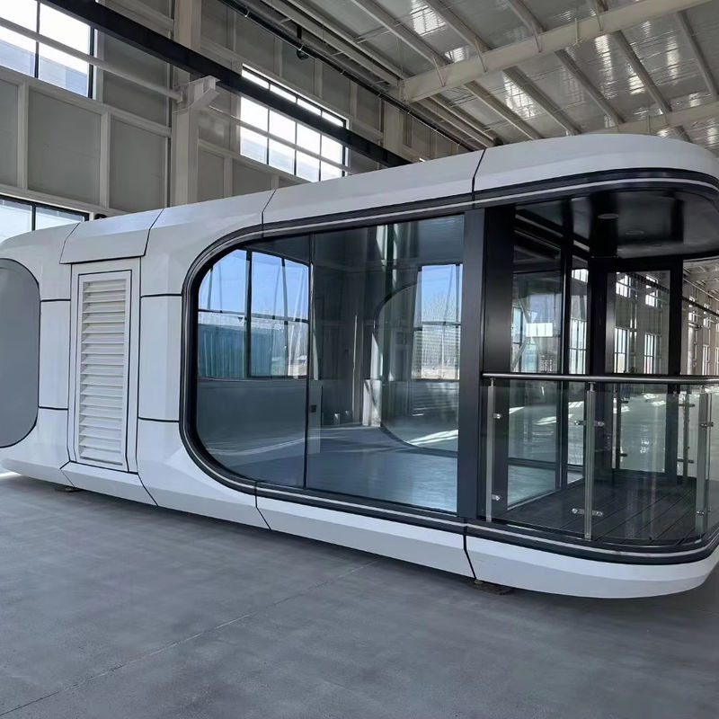 Λούξυ Outdoor Resort Mobile Prefab Tiny Houses Home Space Capsule Living Container House για ξενοδοχείο σε προσαρμοσμένο χρώμα