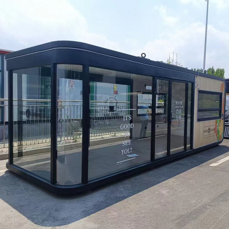 Σύγχρονο Prefab House Διαστημική Κάψουλα κρεβάτι Ξενοδοχείο Καμπίνα Μοδική Διαστημική Κάψουλα Σπίτι με ηλεκτρικά φώτα σε εξατομικευμένα χρώματα