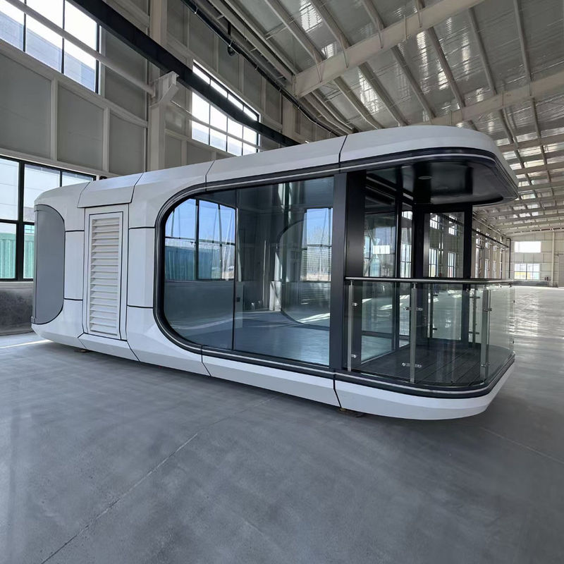Ατσάλι Luxury Container House Ανταγωνιστική για προσαρμοσμένο χρώμα εξωτερικό προφυλακτικό διαστημικό κάψουλο κρεβάτι ξενοδοχείο καμπίνα