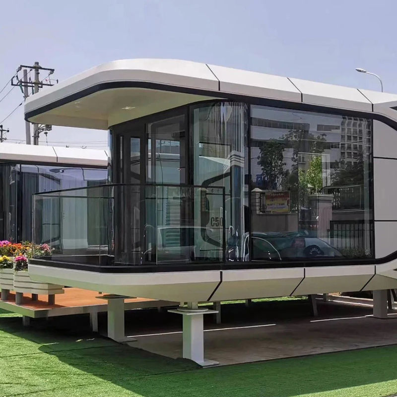Εξωτερικό Prefab Space Capsule House για ξενοδοχείο σε 20'/40' Container Μεταφορά και φορτίο