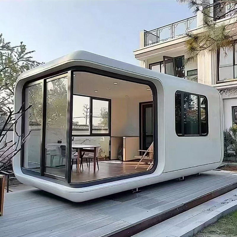 Σύγχρονο Prefab Design Space Capsule Resort Hotel με σάντουιτς και 3D μοντέλο