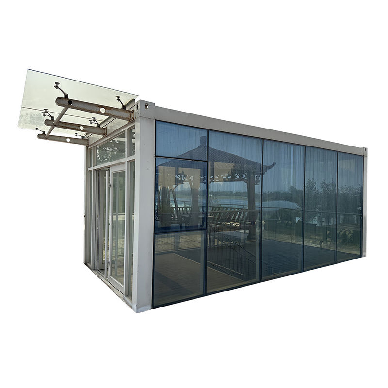 Ξενοδοχείο Σταθερό Prefab Ανερό Ανεμπόδιστο Ανεμπόδιστο Ανεμπόδιστο Σάντουιτς Πίνακα Κωνσταντίνου Σπίτι Σπίτι με παράθυρο από αλουμίνιο
