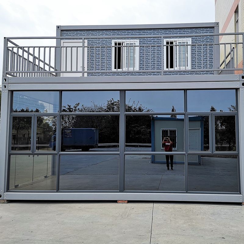 Αποσυναρμολογητέο 40ft Sandwich Panel Προετοιμασμένο Μονουλικό Κατασκευαστικό χώρο Δουλευτική διαμονή Σπίτι κοντέινερ