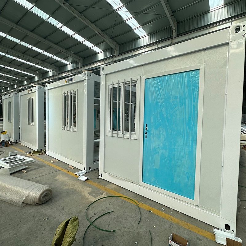 Πάνω στέγη Αδιάβροχη αναδιπλώσιμη 20ft Office Container House με μοντέρνο σχεδιασμό και προσαρμόσιμες επιλογές