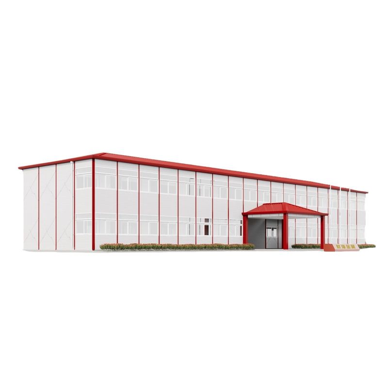 Διεθνές Prefab House Villa με 50/75/100mm Wave Sandwich Panel τοίχοι και πράσινα σπίτια στο Τρινιντάντ και Τομπάγκο